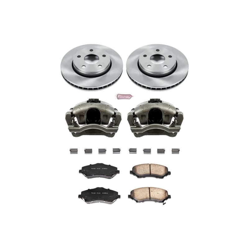 

PowerStop KCOE3097 - PSBKCOE3097 - Power Stop 07-17 Jeep Wrangler Front Autospecialty Brake Kit w/Calipers - Shipped in Europe - Tuningsupply.com
