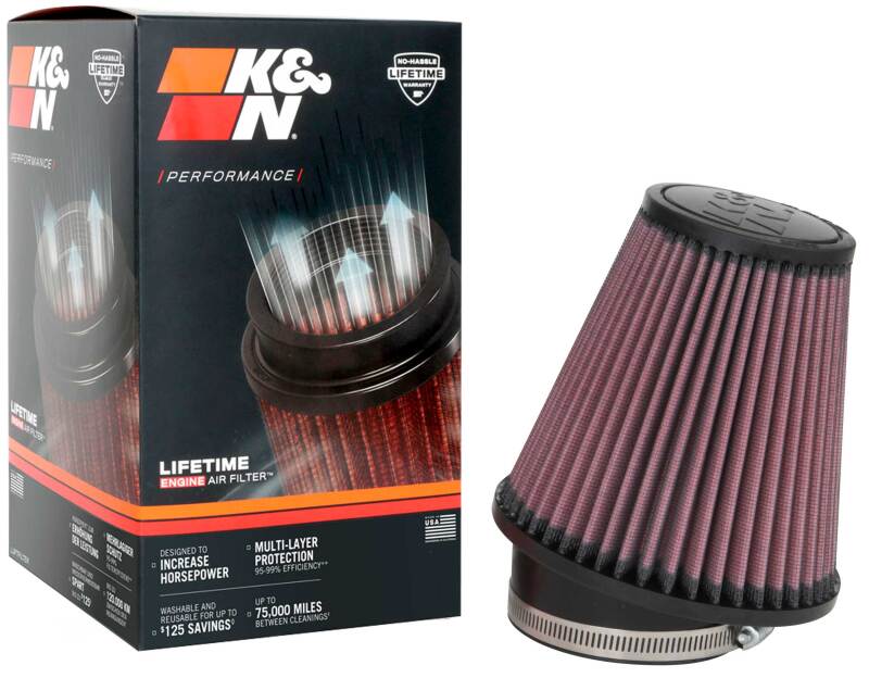 

K&N Engineering RU-1035 - KNNRU-1035 - K&N Filter Universal Rubber Filter 3 1/2 inch 10 Degree Flange 5 3/4 inch OD 6 inch Height - Shipped in Europe - Tuningsupply.com
