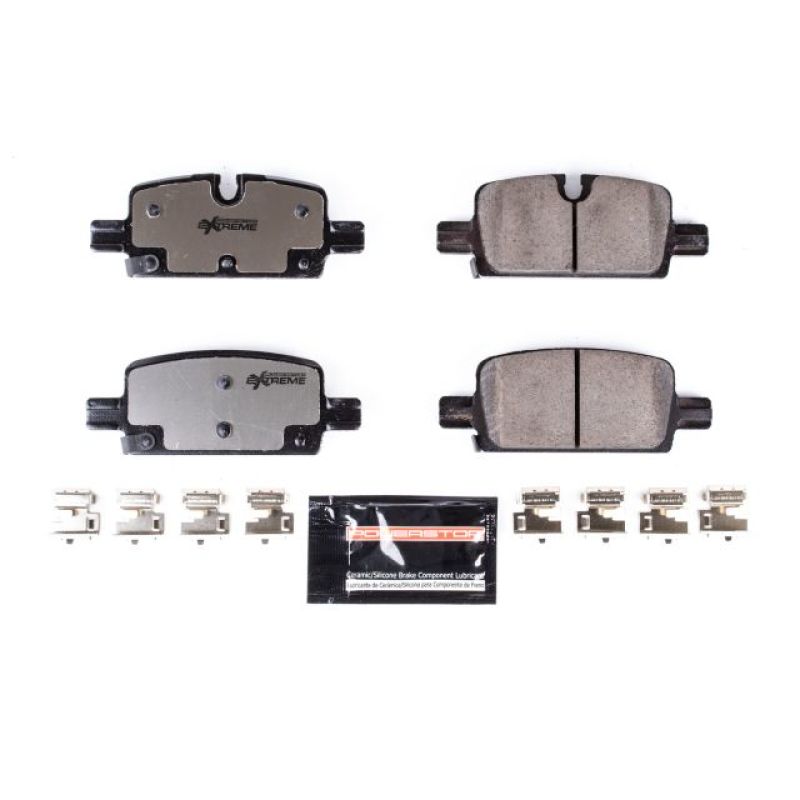 Power Stop 2019 Chevrolet Silverado 1500 Rear Z36 Truck & Tow Brake Pads w/Hardware-tuningsupply.com