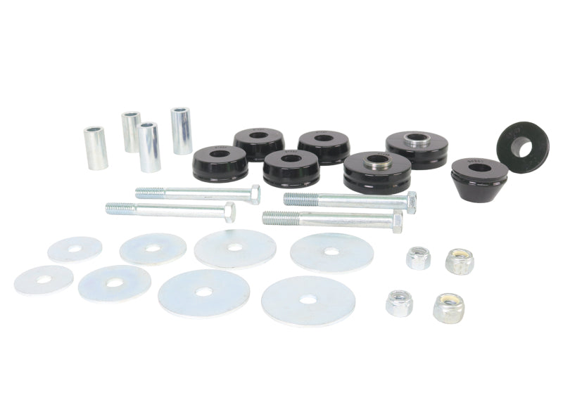 
  

Whiteline W93499 - WHLW93499 - Whiteline 1963-1966 Chevrolet C10 Pickup Body Mount Bushing Set - Shipped in Europe - Tuningsupply.com

