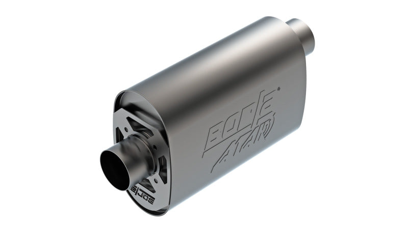 Borla CrateMuffler LS3 3in Offset/Center 14in x 4.35in x 9.10in Oval Muffler ATAK-tuningsupply.com