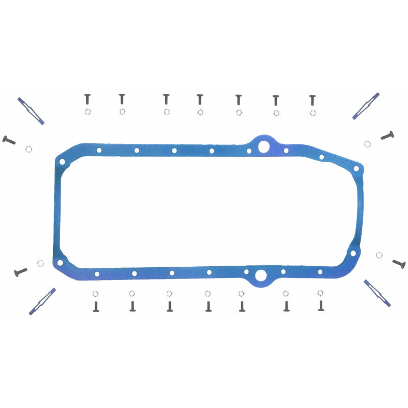 
  

Fel-Pro OS34510T - FELOS34510T - Fel-Pro Chevrolet C10 Engine Oil Pan Gasket Set PermaDryPlus rigid carrier, Oil Pan SnapUps Included - Shipped in Europe - Tuningsupply.com

