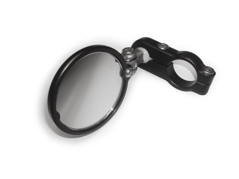 CRG Blindsight Folding 2 in. Round Bar-End Mirror - Black-tuningsupply.com