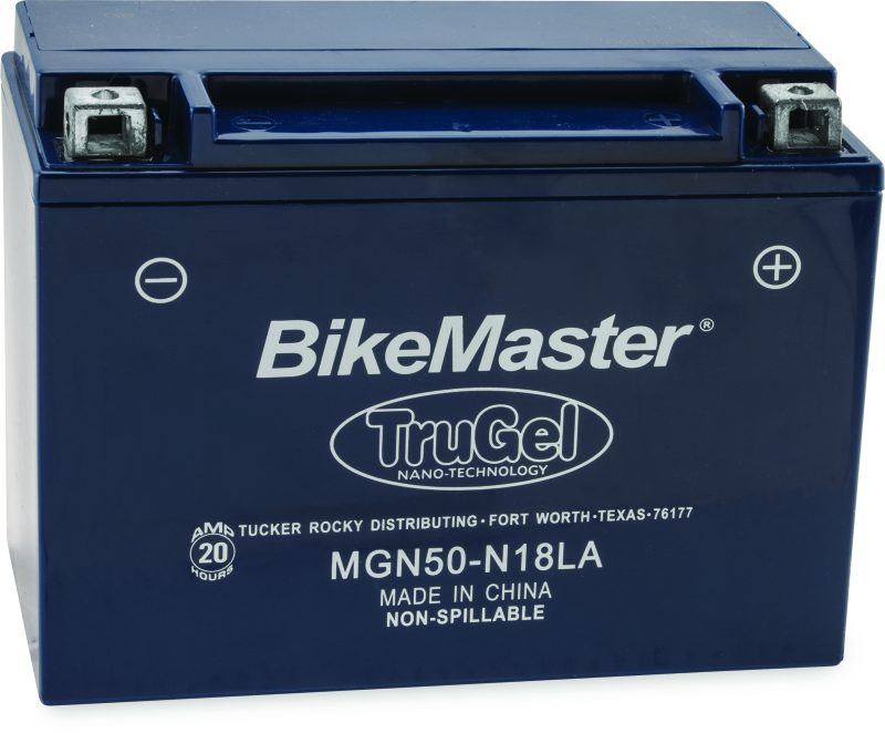 
  

BikeMaster 780547 - BKM780547 - BikeMaster TruGel Battery - MGN50-N18LA - Shipped in Europe - Tuningsupply.com

