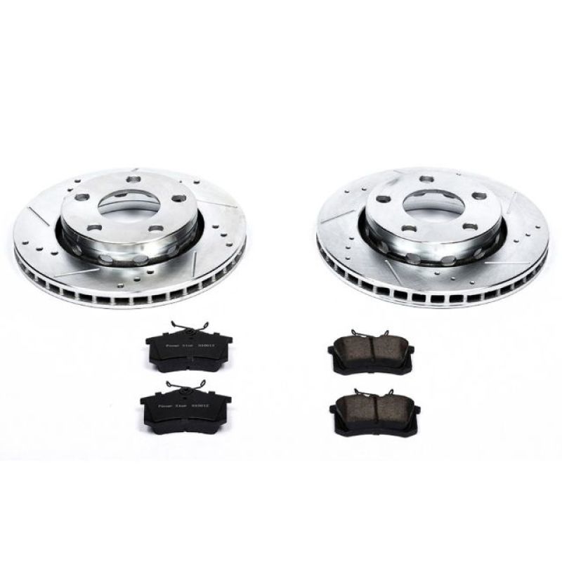 Power Stop 00-02 Audi S4 Rear Z23 Evolution Sport Brake Kit-tuningsupply.com