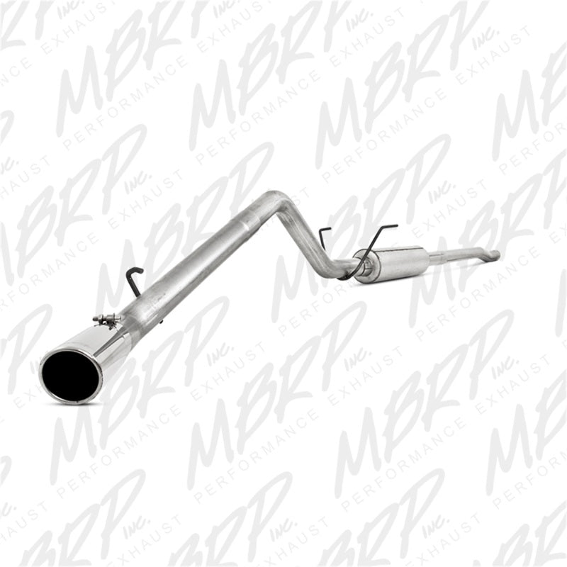 MBRP 06-08 Ram Hemi 1500 Mega Cab 5.7L / 03-13 Ram Hemi 2500/3500 5.7L Alum 3in Cat Back Single Side-tuningsupply.com