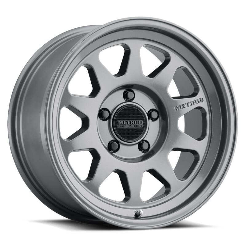 Method MR316 17x8 25mm Offset 6x5.5 106.25mm CB Gloss Titanium Wheel-tuningsupply.com