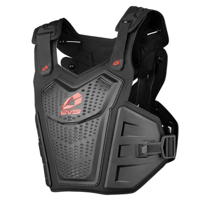 EVS F1 Roost Deflector Black/Red - Large/XL-tuningsupply.com