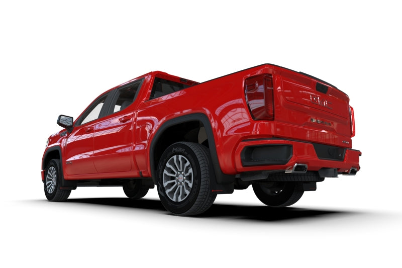 

Rally Armor MF100-UR-BLK-MBK - RALMF100-UR-BLK-MBK - Rally Armor 19-25 GMC Sierra 1500 AT4 Black UR Mud Flap w/ Metallic Black Logo - Shipped in Europe - Tuningsupply.com
