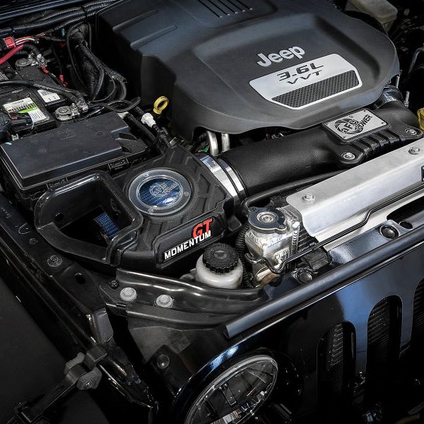 aFe Momentum GT Pro 5R Cold Air Intake System 12-18 Jeep Wrangler JK V6 3.6L-tuningsupply.com