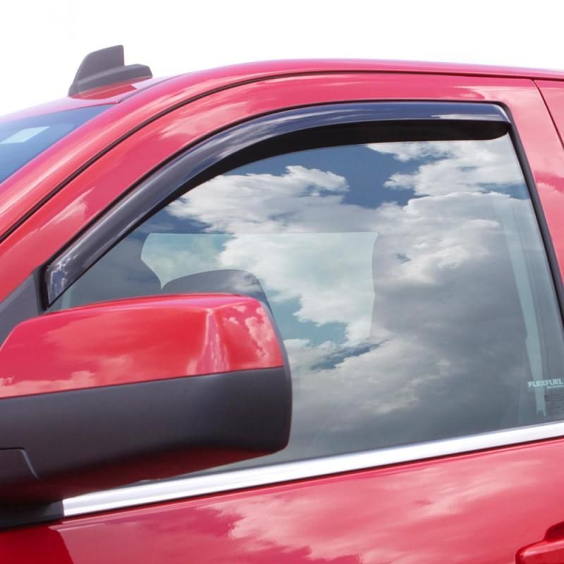 AVS 05-15 Toyota Tacoma Standard Cab Ventvisor In-Channel Window Deflectors 2pc - Smoke-tuningsupply.com