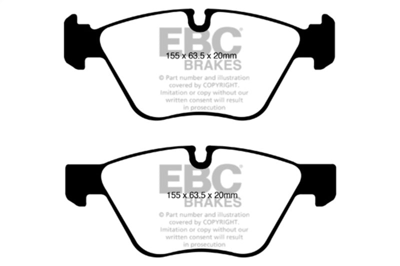 

EBC DP51600NDX - EBCDP51600NDX - EBC 10-13 BMW 128 3.0L Bluestuff Front Brake Pads - Shipped in Europe - Tuningsupply.com
