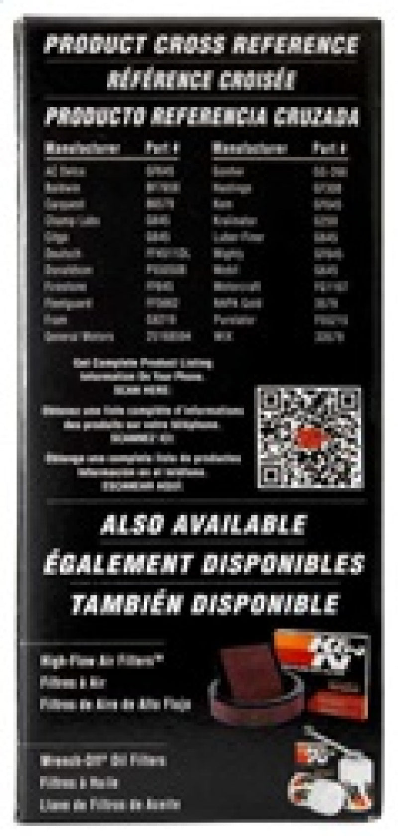 

K&N Engineering PF-2500 - KNNPF-2500 - K&N Cellulose Media Fuel Filter 2.125in OD x 5.438in L - Shipped in Europe - Tuningsupply.com
