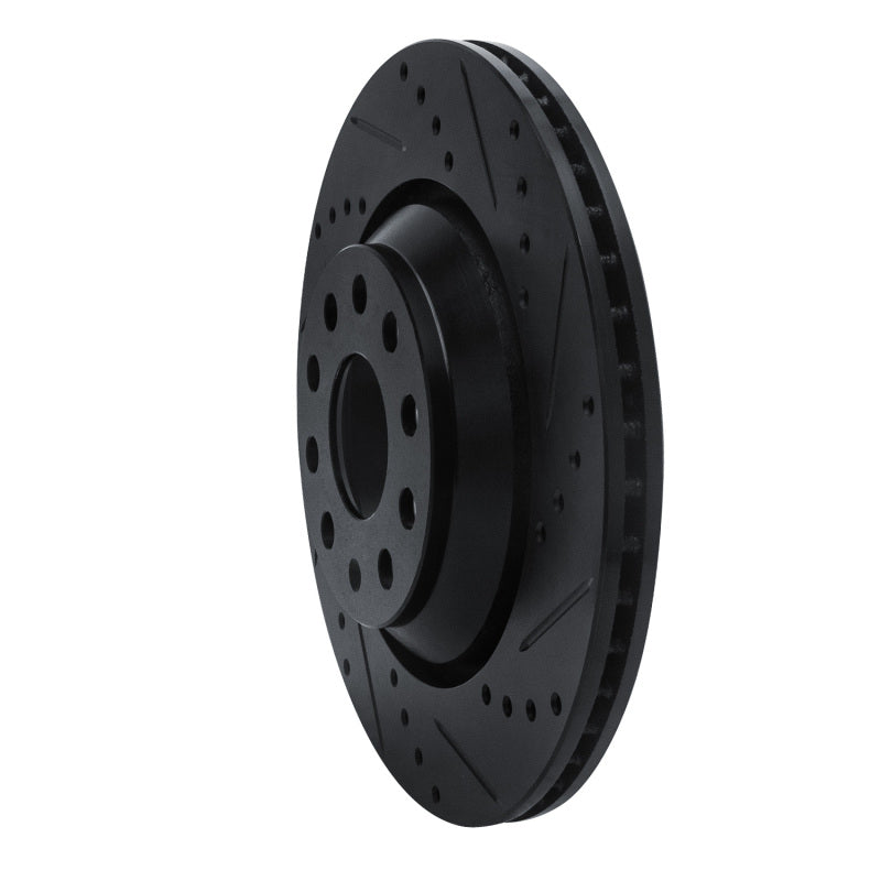 

R1 Concepts 633-74030R - RNC633-74030R - R1 15-25 Volkswagen GTI Rear Right Drilled & Slotted Black Brake Rotor - Shipped in Europe - Tuningsupply.com
