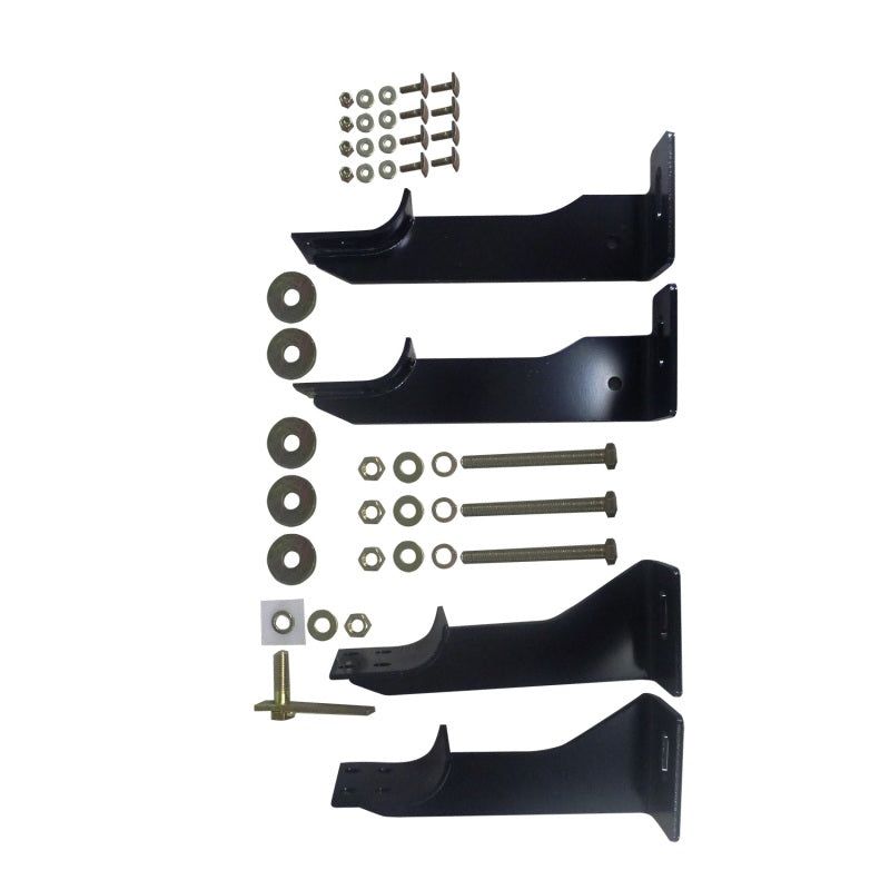 Westin 2007-2018 Toyota Tundra D-Cab/Crew Max Running Board Mount Kit - Black-Hardware Kits - Other-Westin-WES27-1725-SMINKpower Performance Parts