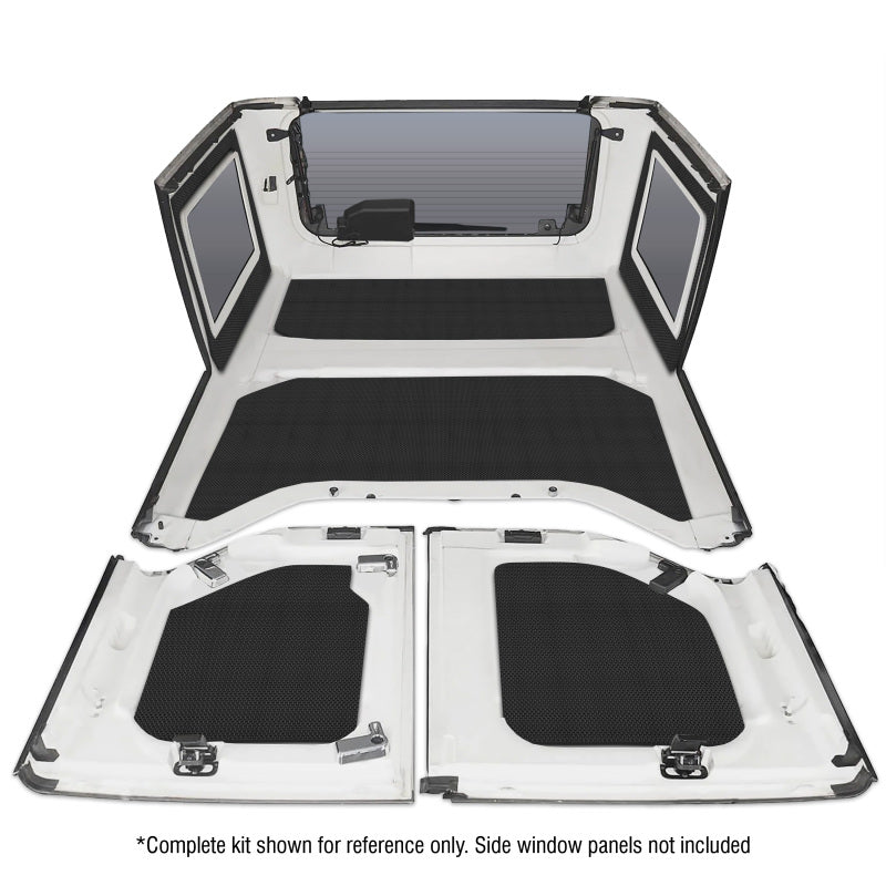 

DEI 50137 - DEI50137 - DEI 11-18 Jeep Wrangler JK 4-Door Boom Mat Headliner - 4 Piece - Black - Shipped in Europe - Tuningsupply.com
