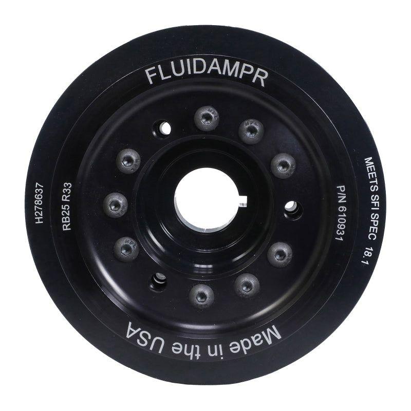 Fluidampr 94-99 Nissan Skyline R33 RB25DET (Non NEO) Steel Internally Balanced Damper-tuningsupply.com