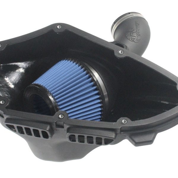 aFe MagnumForce Stage 2 Si Intake System Pro 5 R Black 06-12 BMW 3 Series E9x L6 3.0L Non-Turbo-tuningsupply.com