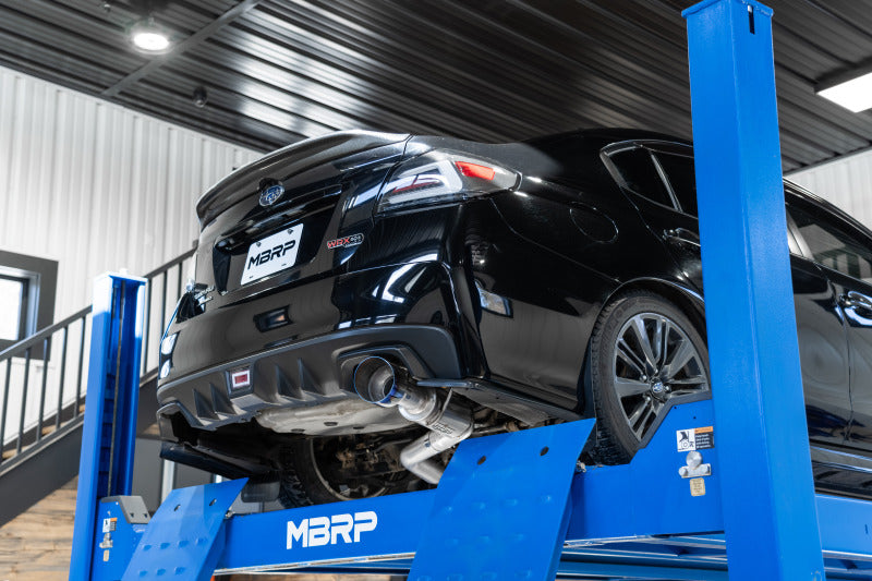 MBRP 15-21 Subaru WRX 2.0L/STI 2.5L/ 11-14 Sed. 3in Cat-Back Single Rear Exit w/ Burnt End Tips-T304-tuningsupply.com