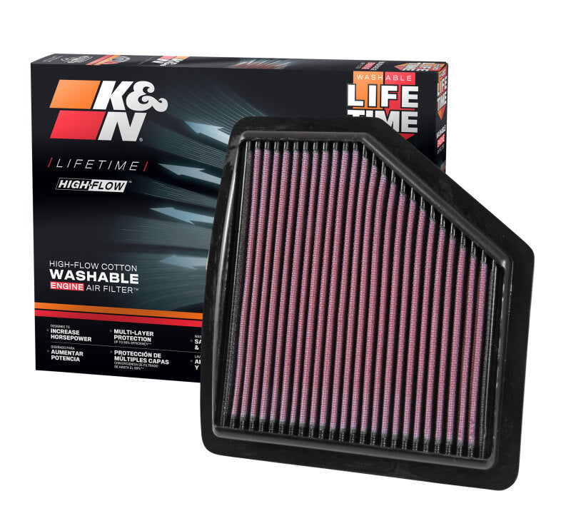 

K&N Engineering 33-5037 - KNN33-5037 - K&N Replacement Panel Air Filter for 2016 Honda HR-V 1.8L - Shipped in Europe - Tuningsupply.com
