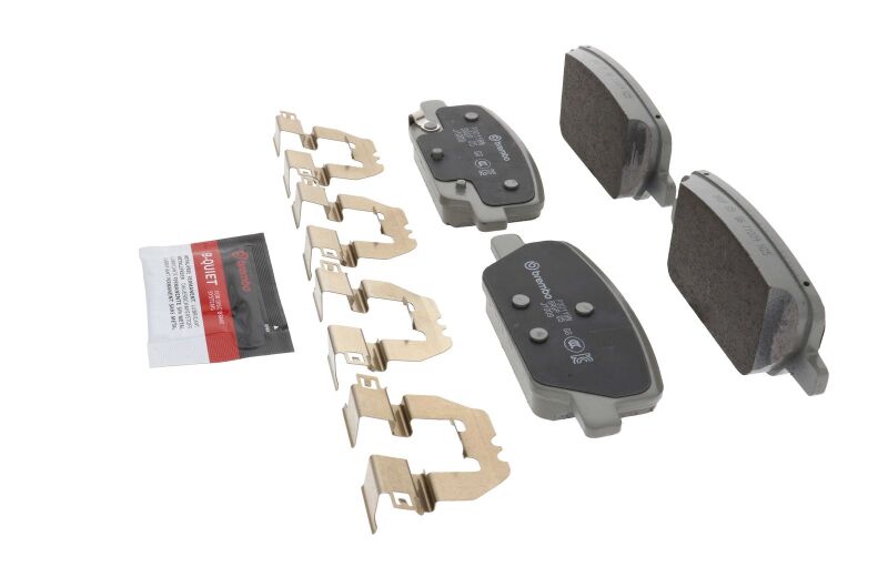 

Brembo OE P30118N - BREP30118N - Brembo OE 20-24 Hyundai Palisade/19-20 Santa Fe/20-24 Kia Telluride PRIME Ceramic Brake Pad - Rear - Shipped in Europe - Tuningsupply.com
