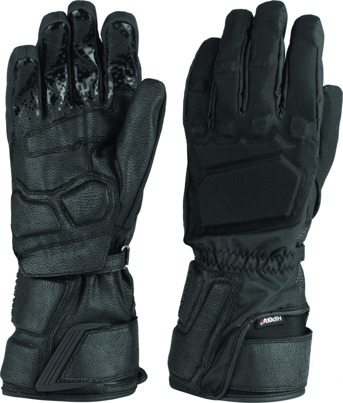 FIRSTGEAR Thermodry Long Gloves Black - Large-tuningsupply.com