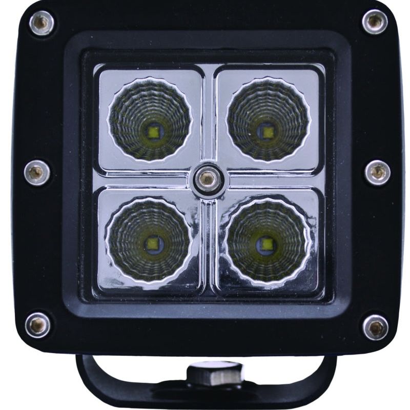 Hella HVF Cube 4 LED Off Road Kit - 3.1in 2X12W-tuningsupply.com