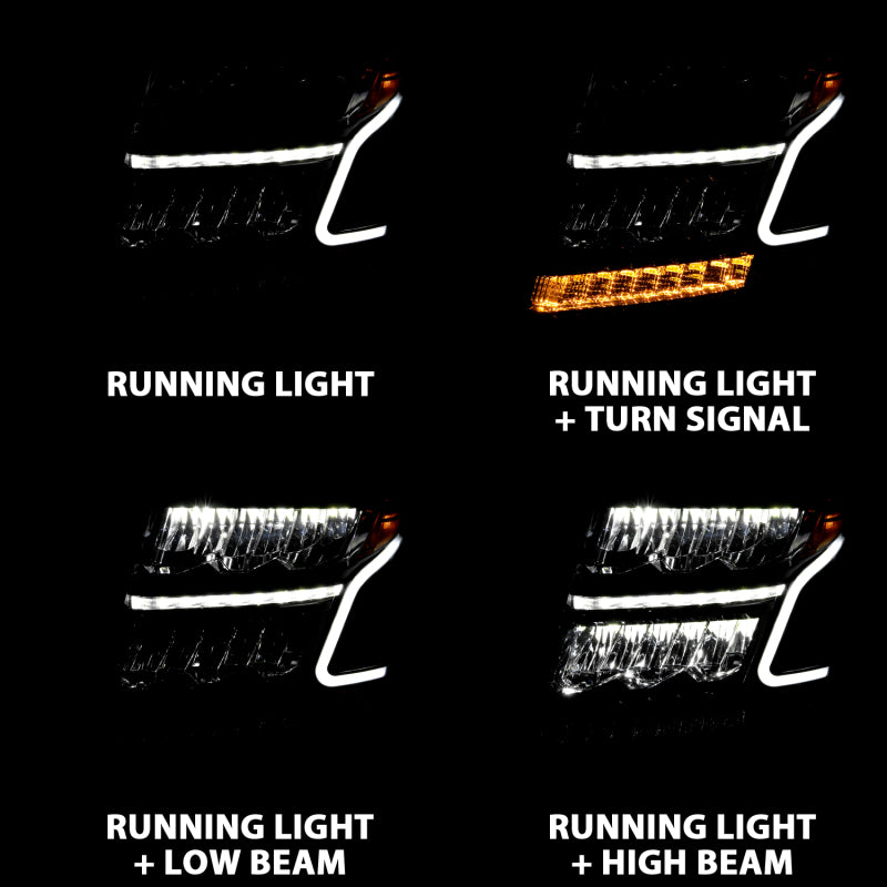 

ANZO 111478 - ANZ111478 - ANZO 15-20 Chevy Tahoe/Suburban LED Light Bar Style Headlights Black w/Sequential w/DRL w/Amber - Shipped in Europe - Tuningsupply.com
