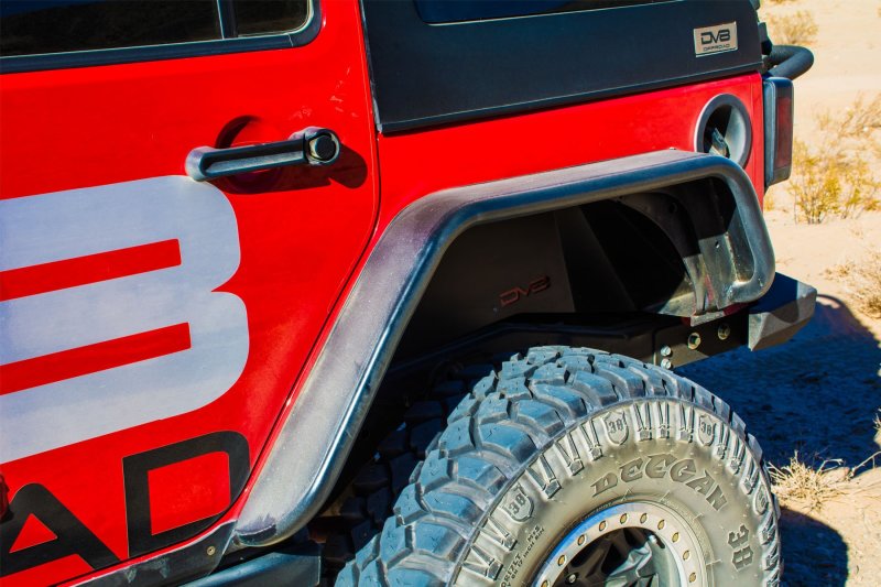 

DV8 Offroad  - DVEFENDB-02 - DV8 Offroad 07-18 Jeep Wrangler JK Front & Rear Flat Tube Fenders - Shipped in Europe - Tuningsupply.com
