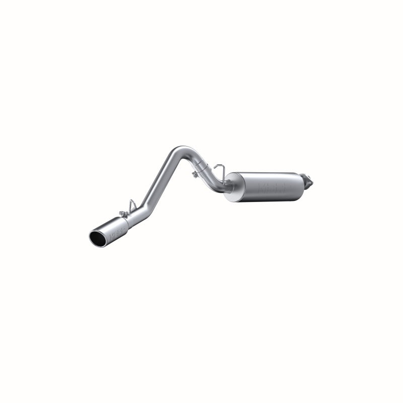 MBRP 2000-2006 Jeep Wrangler (JK) Inline-4 2.5L Inline-6 4.0L Cat Back Single Side-tuningsupply.com