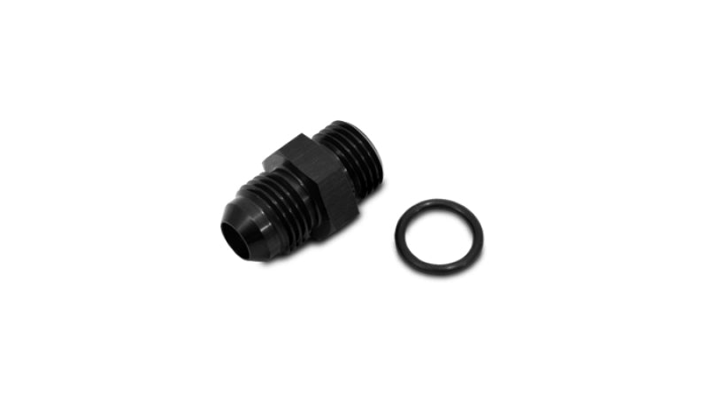 

Vibrant 16829 - VIB16829 - Vibrant -8AN Male Flare to 4AN ORB Male Straight Adapter w/O-Ring - Anodized Black - Shipped in Europe - Tuningsupply.com
