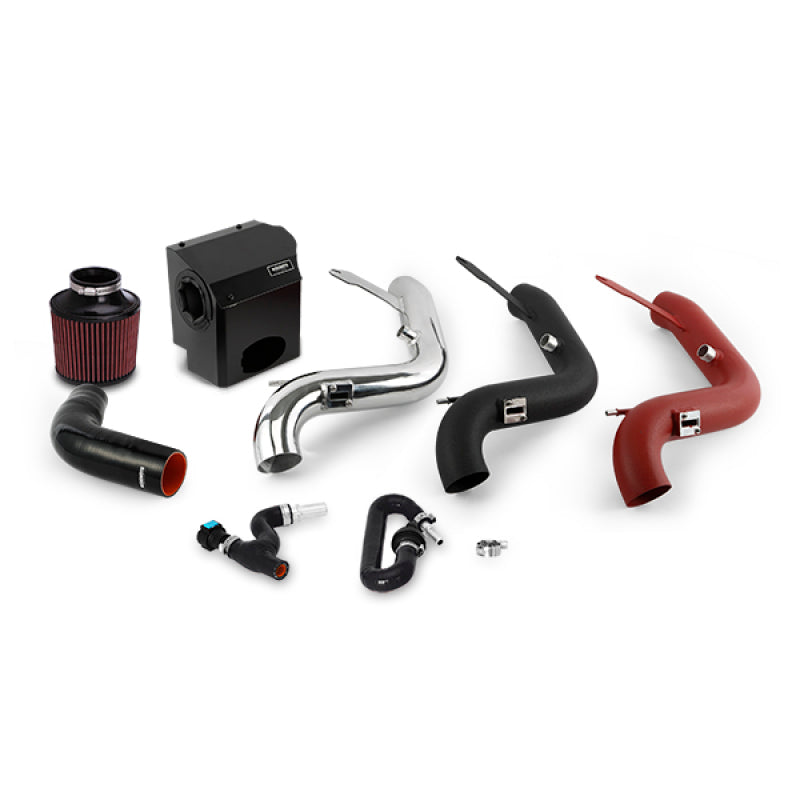 Mishimoto 2016 Ford Fiesta ST 1.6L Performance Air Intake Kit - Wrinkle Red-tuningsupply.com