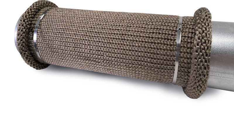 DEI Titanium 4in Knit Exhaust Sleeve - 24in-tuningsupply.com