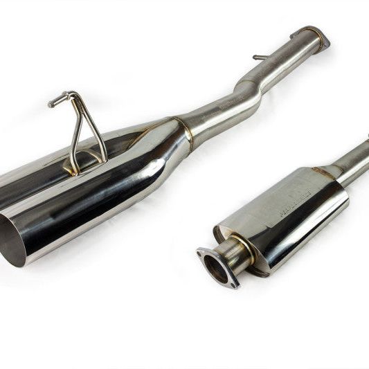 ISR Performance EP (Straight Pipes) Dual Tip Exhaust 4in - Nissan 350Z-tuningsupply.com