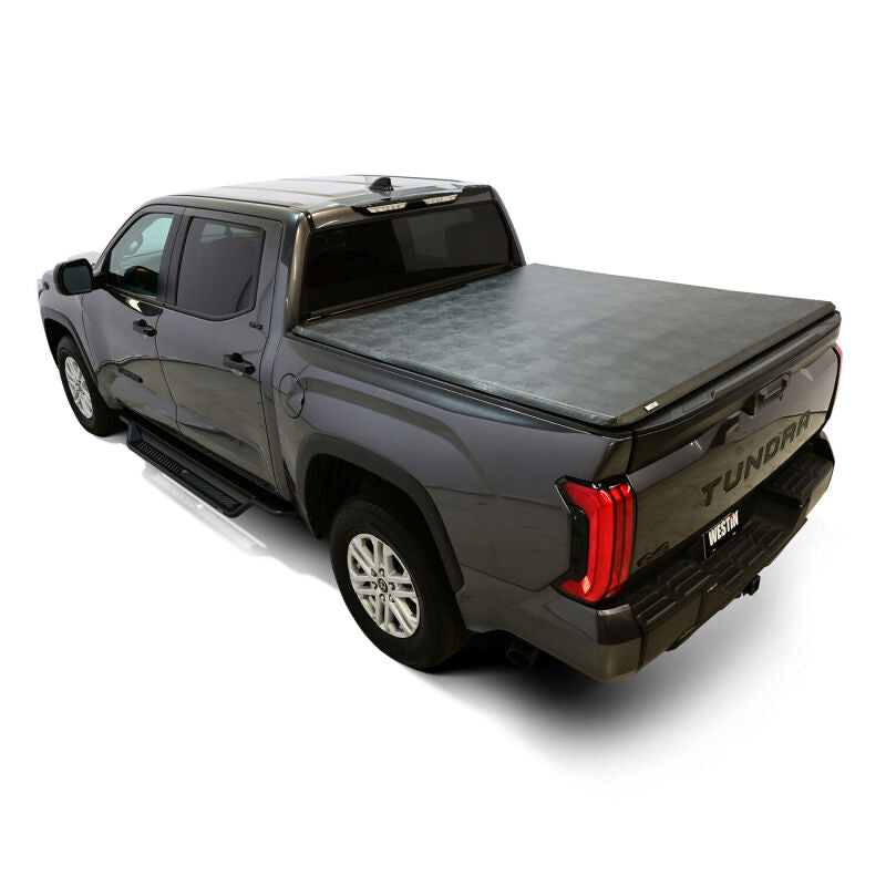 

Westin 19-20285 - WES19-20285 - Westin 2022+ Toyota Tundra 66in Bed Soft Tri-Fold Tonneau Cover - Shipped in Europe - Tuningsupply.com
