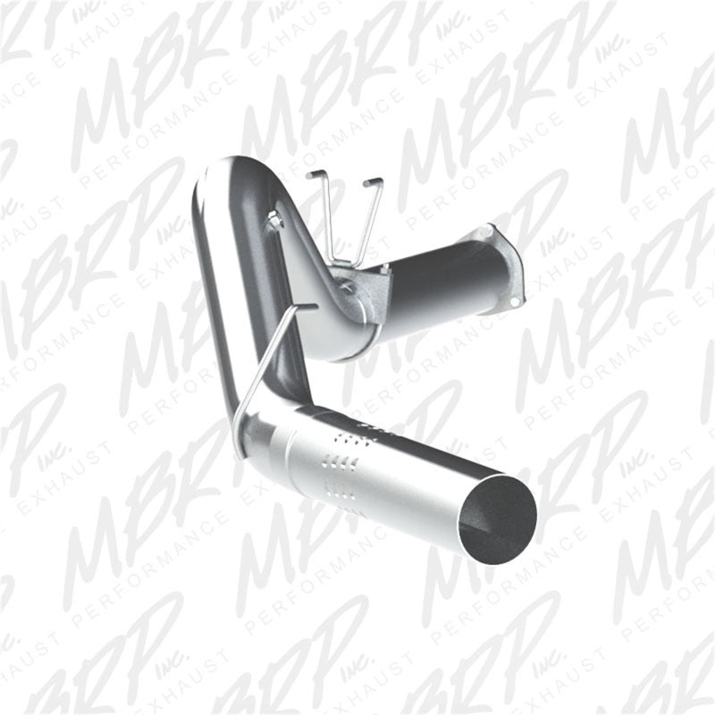 MBRP F-250/350/450 6.7 L 5in Filter Back Single Side Exit No Muffler AL-tuningsupply.com