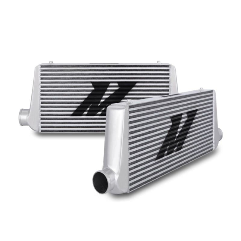 Mishimoto Universal Silver R Line Intercooler Overall Size: 31x12x4 Core Size: 24x12x4 Inlet / Outle-Intercoolers-Mishimoto-MISMMINT-UR-SMINKpower Performance Parts