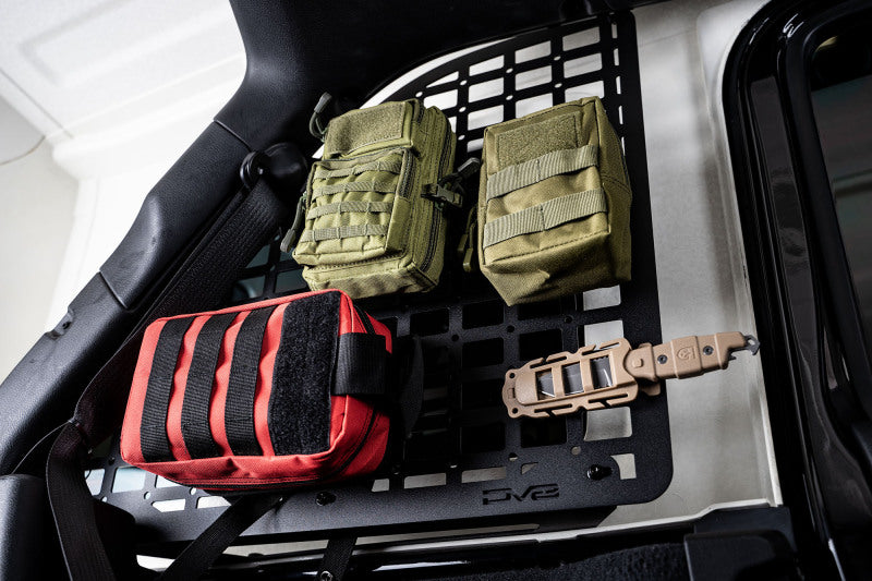 

DV8 Offroad MPJL-01 - DVEMPJL-01 - DV8 Offroad 2018+ Jeep Wrangler Rear Window Molle Panels - Shipped in Europe - Tuningsupply.com
