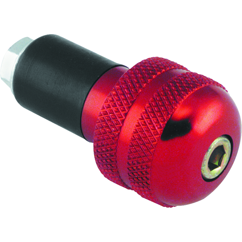 BikeMaster Anti Vibration Bar Ends - Red-tuningsupply.com