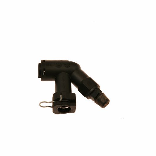 McLeod Fitting Elbow Connector W/Bleed Screw For Wire Clip Male Plug In Fittings-tuningsupply.com