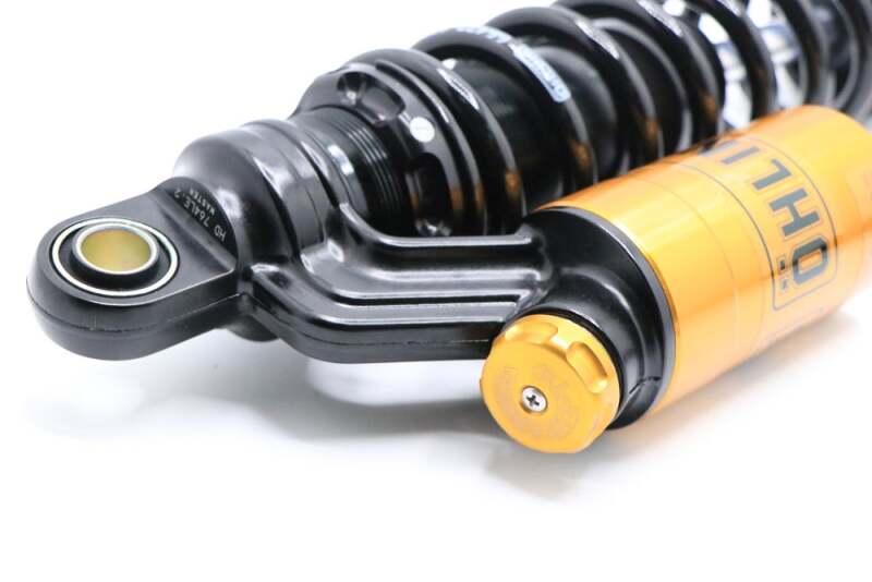 

Ohlins HD 764LE - OHLHD 764LE - Ohlins 91-17 Harley-Davidson Dyna FXD STX 36 Blackline Shock Absorber w/ Gold Accents - Shipped in Europe - Tuningsupply.com
