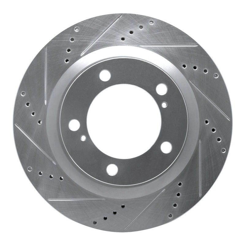 

R1 Concepts 631-76136L - RNC631-76136L - R1 17-21 Toyota Land Cruiser Front Left Drilled & Slotted Silver Brake Rotor - Shipped in Europe - Tuningsupply.com
