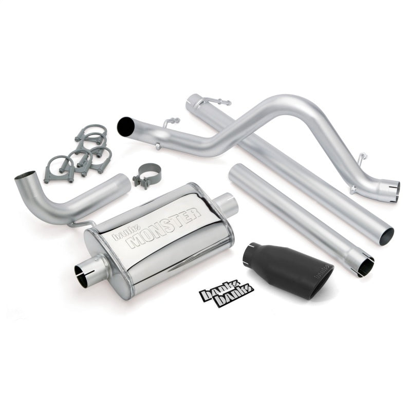 

Banks Power 51322-B - GBE51322-B - Banks Power 07-11 Jeep 3.8L Wrangler Unlimited - 4dr Monster Exh Sys - SS Single Exh w/ Black Tip - Shipped in Europe - Tuningsupply.com
