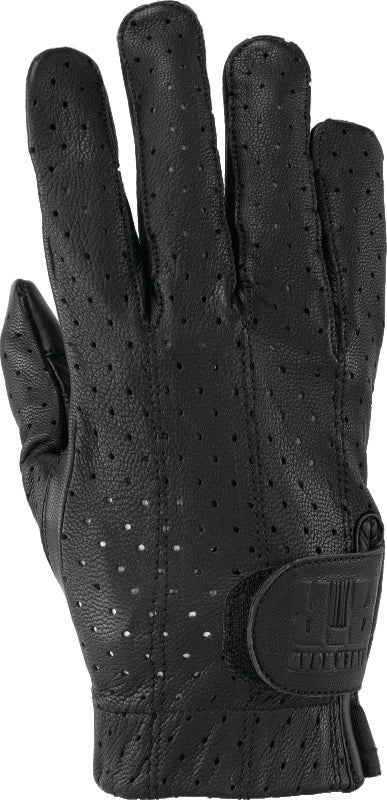 Kuryakyn Leather By River Road Tucson Leather Perforated Gloves Black - 3XL-tuningsupply.com