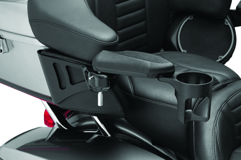 Kuryakyn Passenger Armrest 14-Up Touring & Tri Glide Black-tuningsupply.com