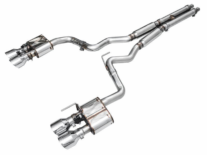 

AWE Tuning 3025-42551 - AWE3025-42551 - AWE Tuning 21-23 Ford Mustang Mach 1 SwitchPath Cat-Back Exhaust w/ Quad Chrome Silver Tips - Shipped in Europe - Tuningsupply.com
