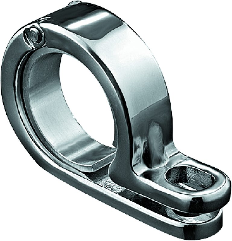 Kuryakyn P-Clamp 1-1/2in - 1-5/8in P-Clamp Chrome-tuningsupply.com