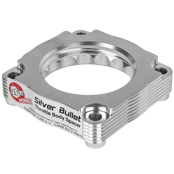 aFe Silver Bullet Throttle Body Spacer 12-15 BMW 328i (F30) L4-2.0L N20/N26-tuningsupply.com