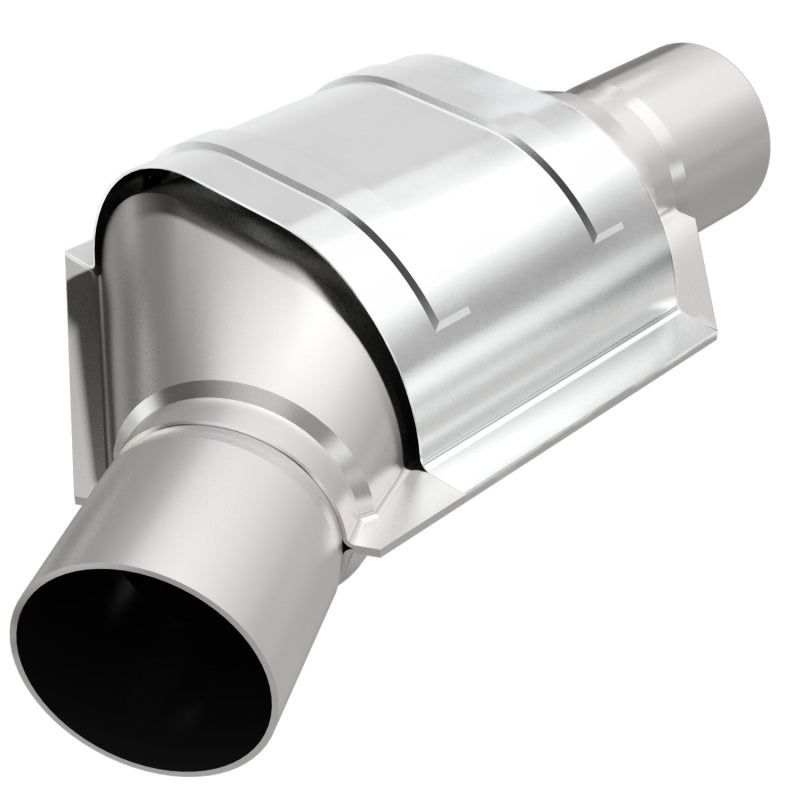 MagnaFlow Conv Universal 2.25 Angled Inlet OEM-tuningsupply.com