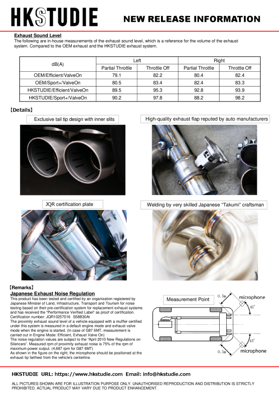 

HKS HKSTUDIE-EX003 - HKSHKSTUDIE-EX003 - HKS HKSTUDIE EXHAUST for BMW G87 6MT - Shipped in Europe - Tuningsupply.com
